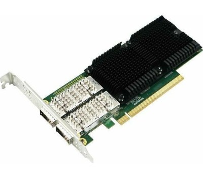 Сетевой адаптер LR-LINK Сетевой адаптер LRES1014PF-2QSFP28 Intel E810 CAM2 PCI-E 4.0 x16 100GB 2 x QSFP28 E810-CQDA2