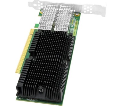 Сетевой адаптер LR-LINK Сетевой адаптер LRES1014PF-2QSFP28 Intel E810 CAM2 PCI-E 4.0 x16 100GB 2 x QSFP28 E810-CQDA2
