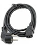 NINGBO Кабель питания IEC C5 (3-pin) - Евровилка, 1.8м, черный [ncable]