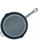 РОССИЯ 0426 Сковорода-гриль чугунная, 26 см, с литой ручкой
