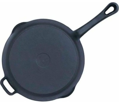 РОССИЯ 0426 Сковорода-гриль чугунная, 26 см, с литой ручкой