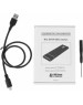 AGESTAR Внешний корпус для SSD 3UBNF5C, черный