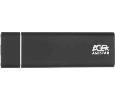 AGESTAR Внешний корпус для SSD 3UBNF5C, черный