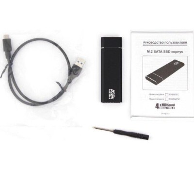 AGESTAR Внешний корпус для SSD 3UBNF5C, черный