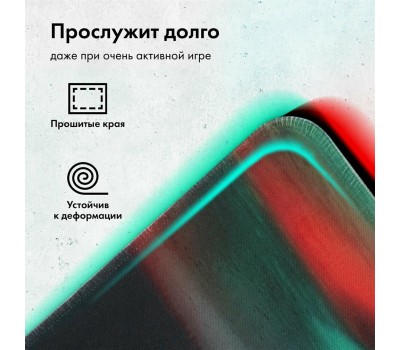 GMNG Коврик для мыши GG-PD350S (M) рисунок, нейлоновая ткань, 350х300х4мм