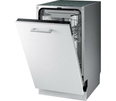 Встраиваемая посудомоечная машина SAMSUNG Встраиваемая посудомоечная машина DW50R4070BB/WT, узкая, ширина 45см, полновстраиваемая, загрузка 10 комплектов