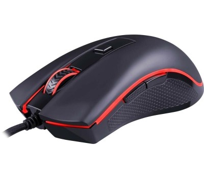 DEFENDER Мышь проводная Cypher (Сайфер) черный (USB, 12800dpi, 6but) (72075)
