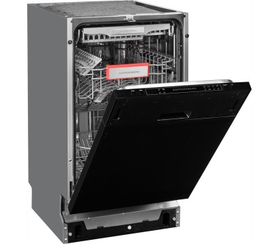 Встраиваемая посудомоечная машина KUPPERSBERG Встраиваемая посудомоечная машина GS 4557, узкая, ширина 44.8см, полновстраиваемая, загрузка 11 комплектов
