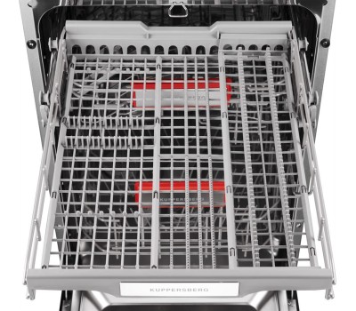 Встраиваемая посудомоечная машина KUPPERSBERG Встраиваемая посудомоечная машина GS 4557, узкая, ширина 44.8см, полновстраиваемая, загрузка 11 комплектов