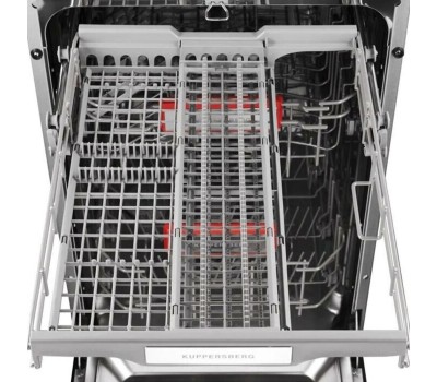 Встраиваемая посудомоечная машина KUPPERSBERG Встраиваемая посудомоечная машина GS 4557, узкая, ширина 44.8см, полновстраиваемая, загрузка 11 комплектов