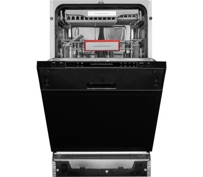 Встраиваемая посудомоечная машина KUPPERSBERG Встраиваемая посудомоечная машина GS 4557, узкая, ширина 44.8см, полновстраиваемая, загрузка 11 комплектов