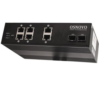 Коммутатор OSNOVO Коммутатор SW-70802/I, неуправляемый