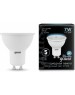 GAUSS Лампа LED GU10, рефлектор, 9Вт, 101506109, одна шт