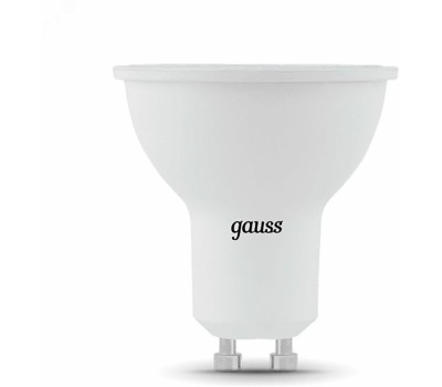 GAUSS Лампа LED GU10, рефлектор, 9Вт, 101506109, одна шт
