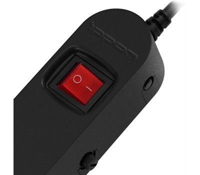 Сетевой фильтр IPPON Сетевой фильтр NF-EU-1.8-10, 1.8м, черный