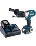 MAKITA Ударная дрель-шуруповерт DHP451RFE, 3Ач, с двумя аккумуляторами