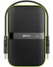 SILICON POWER 4ТБ Внешний диск HDD Armor A60, USB 3.0, черный/зеленый [sp040tbphda60s3k]