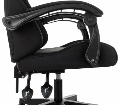 Кресло компьютерное игровое ZOMBIE Кресло игровое Void, ткань, до 120кг, черный