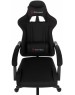 Кресло компьютерное игровое ZOMBIE Кресло игровое Void, ткань, до 120кг, черный
