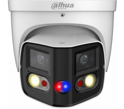 Камера видеонаблюдения DAHUA Камера видеонаблюдения IP DH-IPC-PDW3849P-A180-E2-AS-PV-0280B, 4096х1860 pix, 2.8 мм, белый