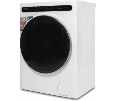 Стиральная машина KRAFT Стиральная машина TCH-HD8528SW, с фронтальной загрузкой, 8кг, 1400об/мин, с паром, инверторная