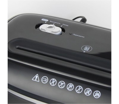 шредеры HELEOS Уничтожитель бумаг УД14-5, P-5, 1.9х12 мм, 4 лист. одновременно, 14л