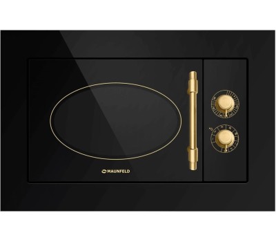 MAUNFELD Встраиваемая микроволновая печь JBMO.20.5GRBG, 20л, 700Вт, черный [ут000009716]