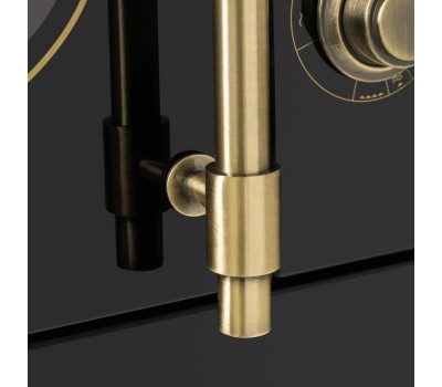 MAUNFELD Встраиваемая микроволновая печь JBMO.20.5GRBG, 20л, 700Вт, черный [ут000009716]