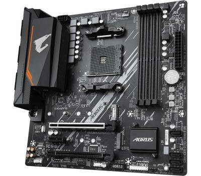 GIGABYTE Материнская плата B550M AORUS ELITE AX, Socket AM4, AMD B550, mATX, Ret