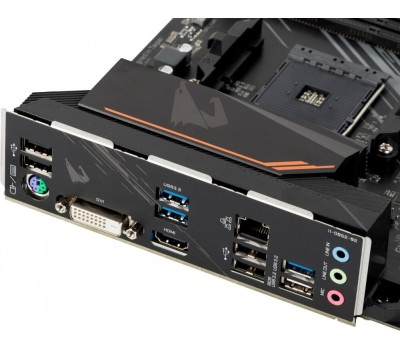 GIGABYTE Материнская плата B550M AORUS ELITE AX, Socket AM4, AMD B550, mATX, Ret