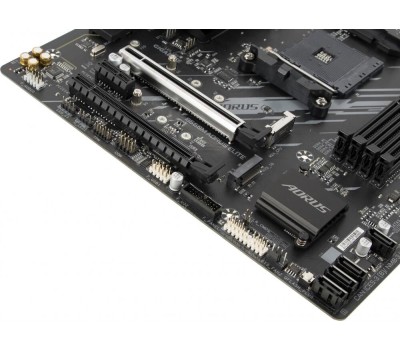 GIGABYTE Материнская плата B550M AORUS ELITE AX, Socket AM4, AMD B550, mATX, Ret