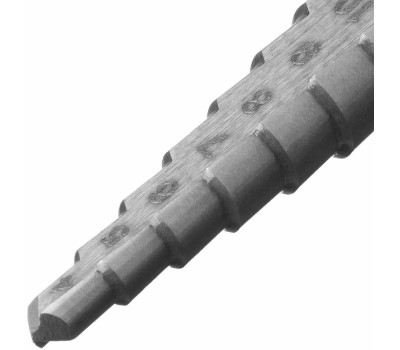 Сверло СИБРТЕХ Сверло ступенчатое по металлу 4-5-6-7-8-9-10-11-12 мм, 4241 723011