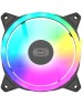 PCCOOLER Вентилятор для корпуса F3 T120 ARGB 120х120x25 черный 4-pin 21.6дБ (F3-T120BKAM1-GL) Ret