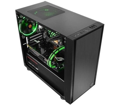 THERMALTAKE Корпус Versa H17 CA-1J1-00S1NN-00 /Black/No Win/SPCC (871052)