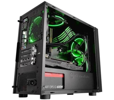 THERMALTAKE Корпус Versa H17 CA-1J1-00S1NN-00 /Black/No Win/SPCC (871052)