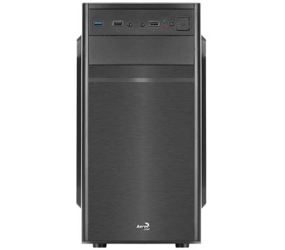 Корпус для ПК FORMULA Корпус (AEROCOOL) MiniTower CS-103-S-BK-V1 черный (mATX, без БП, 2xUSB2.0+USB3.0, 1x80mm) (CS-103-S-BK-V1 (F))