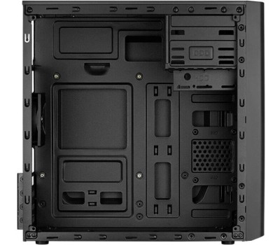 Корпус для ПК FORMULA Корпус (AEROCOOL) MiniTower CS-103-S-BK-V1 черный (mATX, без БП, 2xUSB2.0+USB3.0, 1x80mm) (CS-103-S-BK-V1 (F))