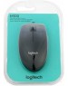 LOGITECH Мышь проводная M100r, оптическая, USB, 1000dpi, черный [910-006766]