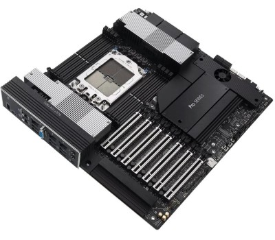 Материнская плата ASUS Материнская плата PRO WS WRX90E-SAGE SE STR5 EEB 8xDDR5 7xPCIEx16 4xM.2 2xUSB-C 2x mini DP VGA 2x10GLAN