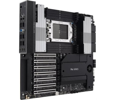 Материнская плата ASUS Материнская плата PRO WS WRX90E-SAGE SE STR5 EEB 8xDDR5 7xPCIEx16 4xM.2 2xUSB-C 2x mini DP VGA 2x10GLAN