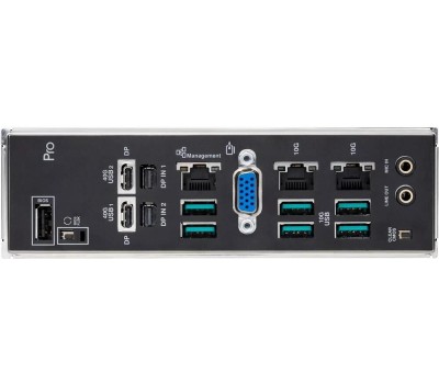 Материнская плата ASUS Материнская плата PRO WS WRX90E-SAGE SE STR5 EEB 8xDDR5 7xPCIEx16 4xM.2 2xUSB-C 2x mini DP VGA 2x10GLAN