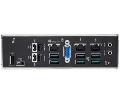 Материнская плата ASUS Материнская плата PRO WS WRX90E-SAGE SE STR5 EEB 8xDDR5 7xPCIEx16 4xM.2 2xUSB-C 2x mini DP VGA 2x10GLAN