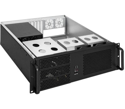 EXEGATE Корпус для сервера монтируемый в стойку Pro 390-08/500RADS, 3U, 500 Вт, черный [ex293184rus]