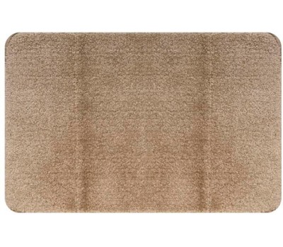 САНАКС - Коврик в ванную РАННЕР 152, одинарный, бежевый, однотонный, 400 х 600 мм, 100% полиэстер 08802