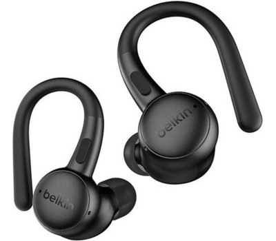 BELKIN Наушники беспроводные ActiveFit Wireless Earbuds with Earhook. Цвет: черный