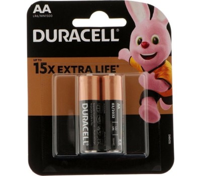 Элементы питания DURACELL LR6-2BL BASIC (40)