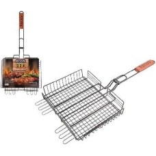 Решетка для барбекю ECOS Решетка для барбекю -22139D с антипригарным покрытием, размер: 31x24x5см 999631
