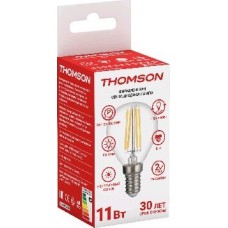 Лампа светодиодная THOMSON LED FILAMENT GLOBE 11W 1100Лм E14 4500K