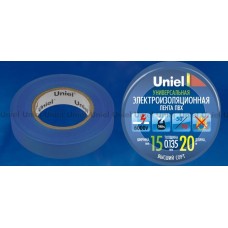 Изоляционная лента UNIEL (04485) UIT-135P 20/15/01 BLU