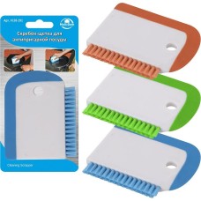 Скребок-щетка для антипригарной посуды 3цв MULTIDOM Скребок-щетка для антипригарной посуды VL58-191